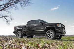 Chevrolet Silverado 1500 Suspension Lift Kit - Rough Country - 6 Inch Lift Kit | Alu/Stamp Steel | M1 Struts/M1 - '14-'18